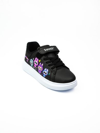 Babalı 044 Sammix Siyah Kız Çocuk Sneaker