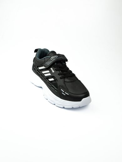Babalı 404 Deep Siyah Çocuk Spor Ayakkabı