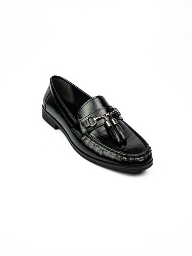 Babalı 6187 Toce Siyah Loafer Günlük Kadın Ayakkabı