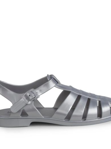 Igor Kadın Tokalı Sandalet BB340 Biarritz Shiny Metal Plata