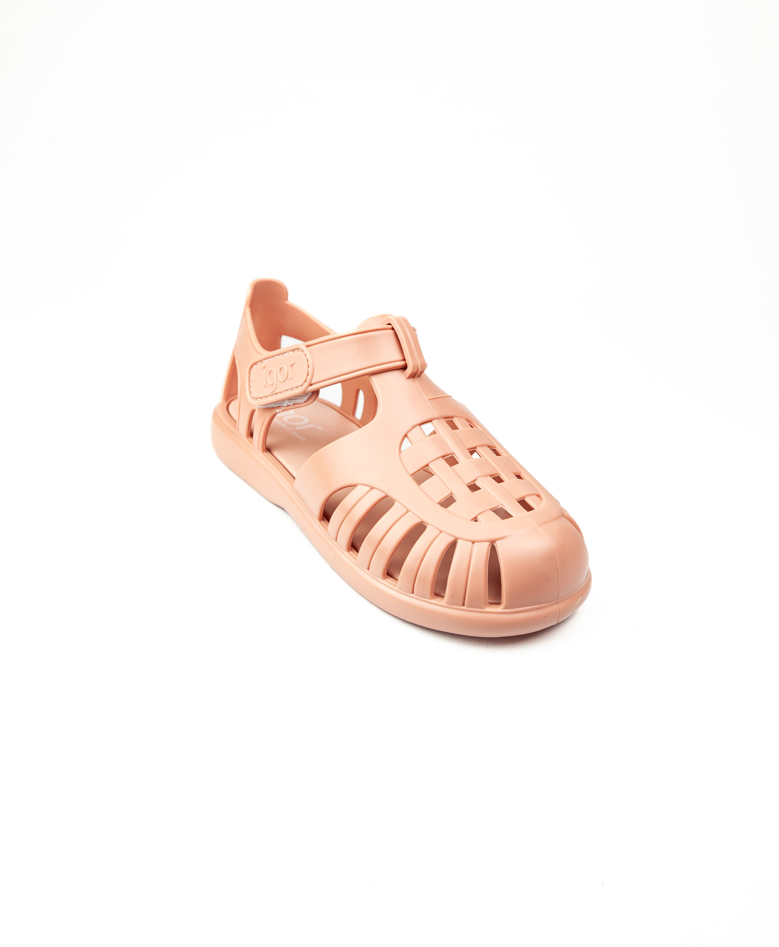 Igor Pudra Kız Çocuk Cırtlı Sandalet S10271 Tobby Solid