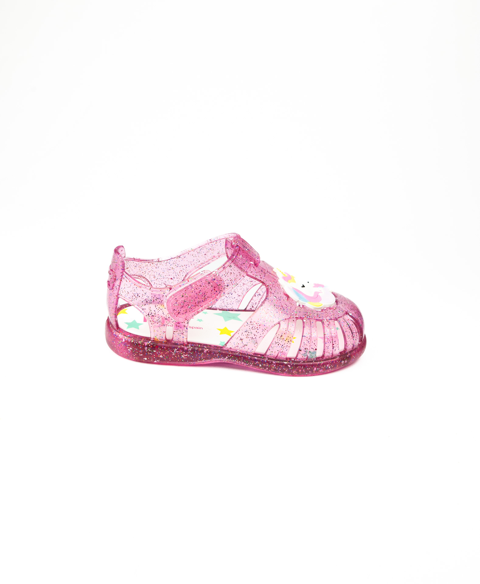 Igor Fuşya Kız Bebek Cırtlı Sandalet S10341 Tobby Unicornio - Görsel 2