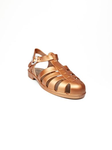 Igor Bronz Kadın Tokalı Sandalet S10346 Biarritz Metal