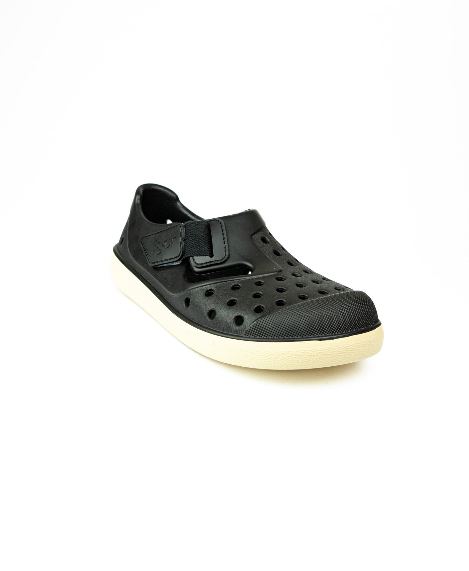Igor S10369 Malıbu Siyah Erkek Çocuk Sandalet