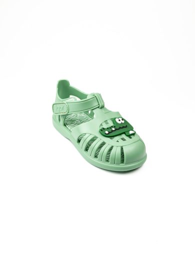 Igor Yeşil Erkek Çocuk Cırtlı Sandalet S10371 Tobby Croco