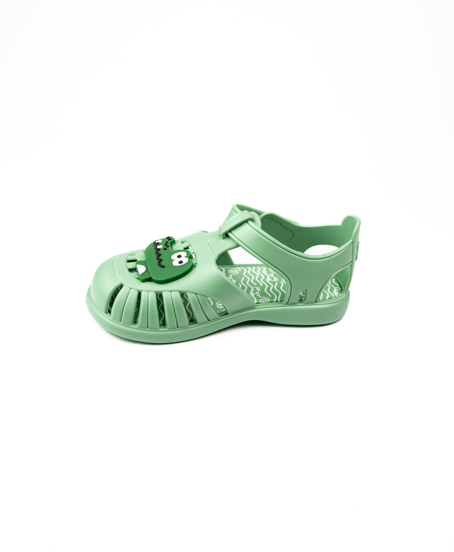 Igor Yeşil Erkek Çocuk Cırtlı Sandalet S10371 Tobby Croco - Görsel 3