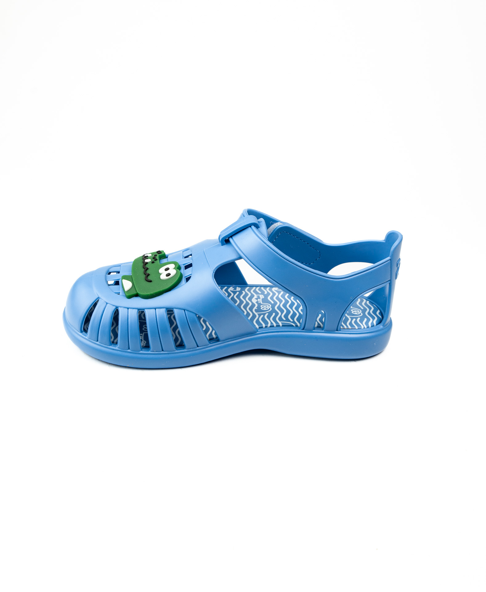 Igor Mavi Erkek Çocuk Cırtlı Sandalet S10371 Tobby Croco - Görsel 3