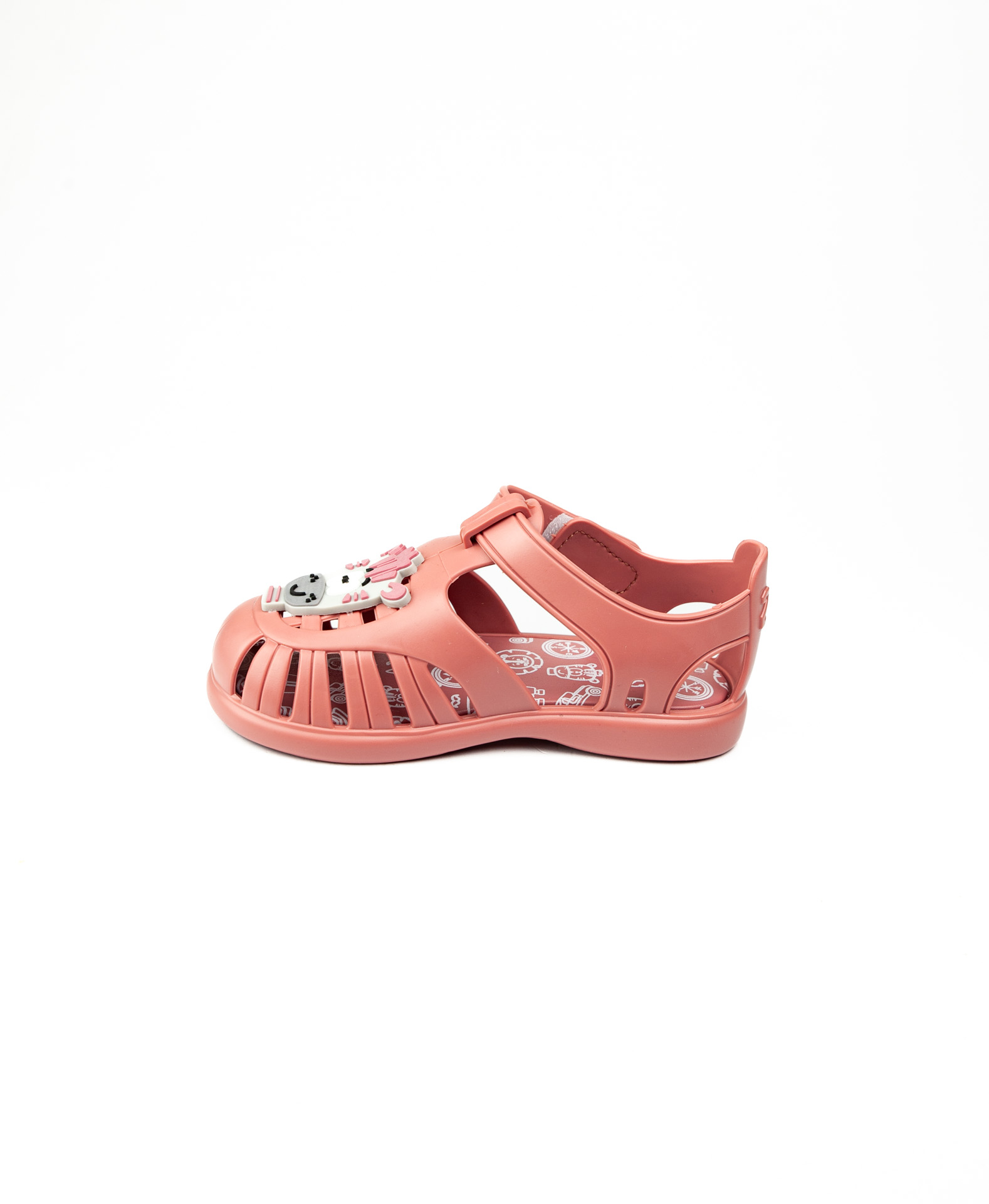 Igor Pembe Kız Çocuk Cırtlı Sandalet S10373 Tobby Zebra - Görsel 3