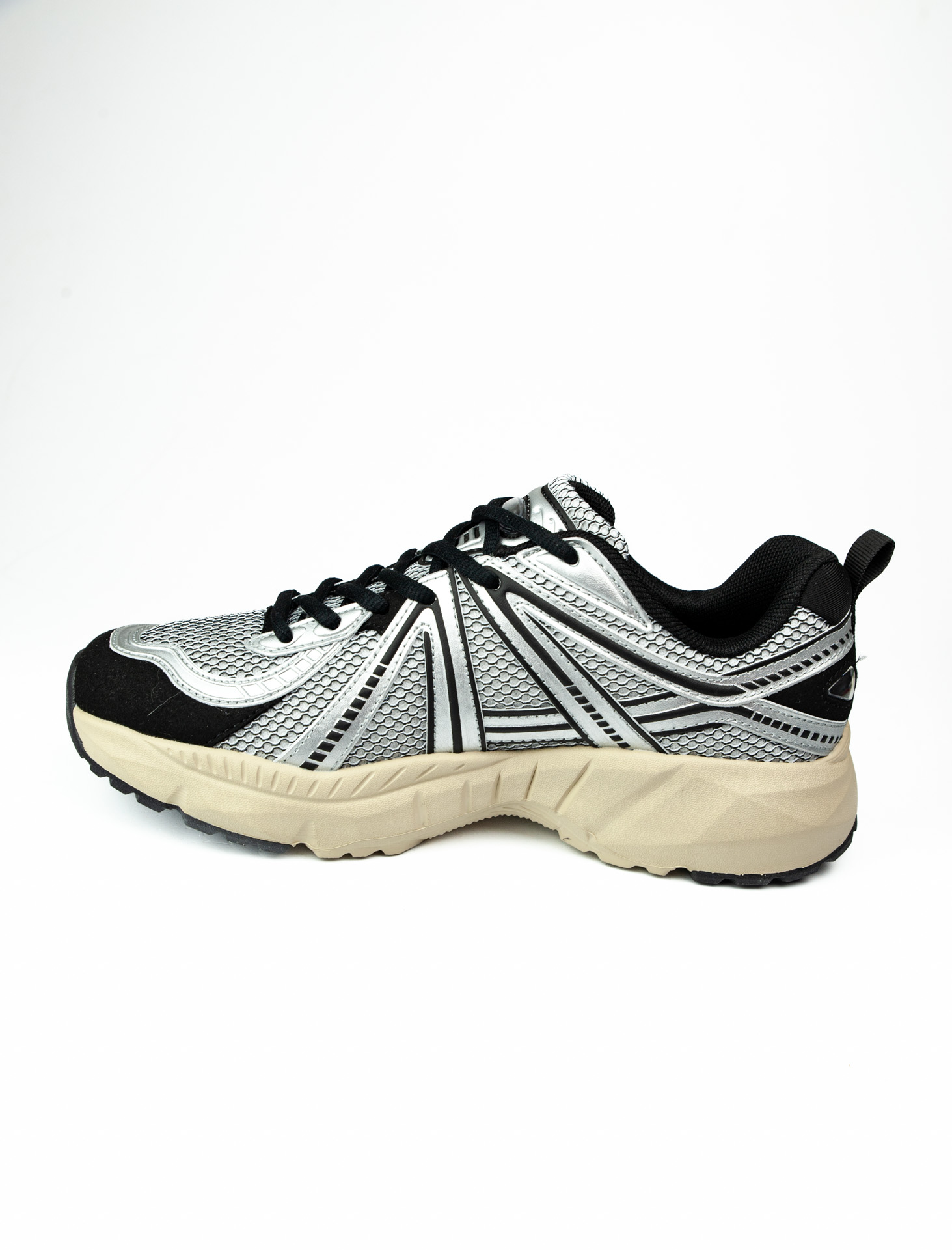 Lescon Artura Gümüş Kadın Sneaker Ayakkabı - Görsel 3