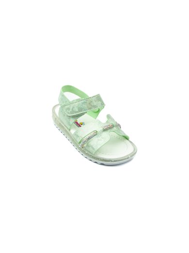 Minican Arzen 013 Yeşil Kız Bebek Sandalet