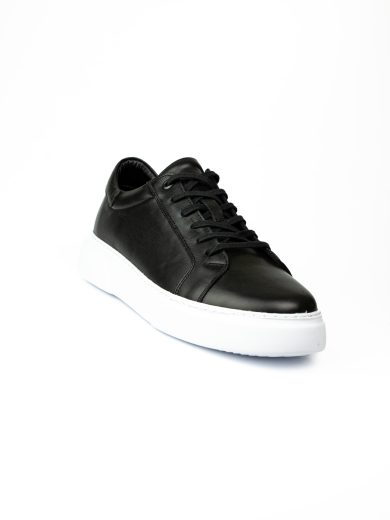 Nobel 4007 Siyah Deri Günlük Erkek Sneaker Ayakkabı