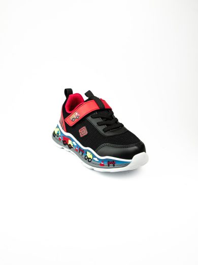 Pepino 2135 Siyah Erkek Çocuk Sneaker Ayakkabı
