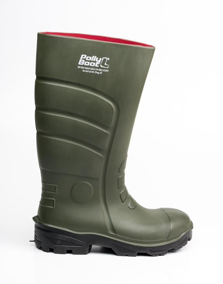 Polly Boot 0401 Galaxy Beta Haki Uzun İşçi Çizmesi (36-40) - Görsel 2