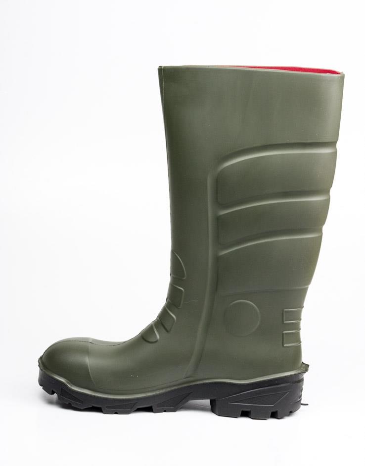 Polly Boot 0401 Galaxy Beta Haki Uzun İşçi Çizmesi (36-40) - Görsel 3