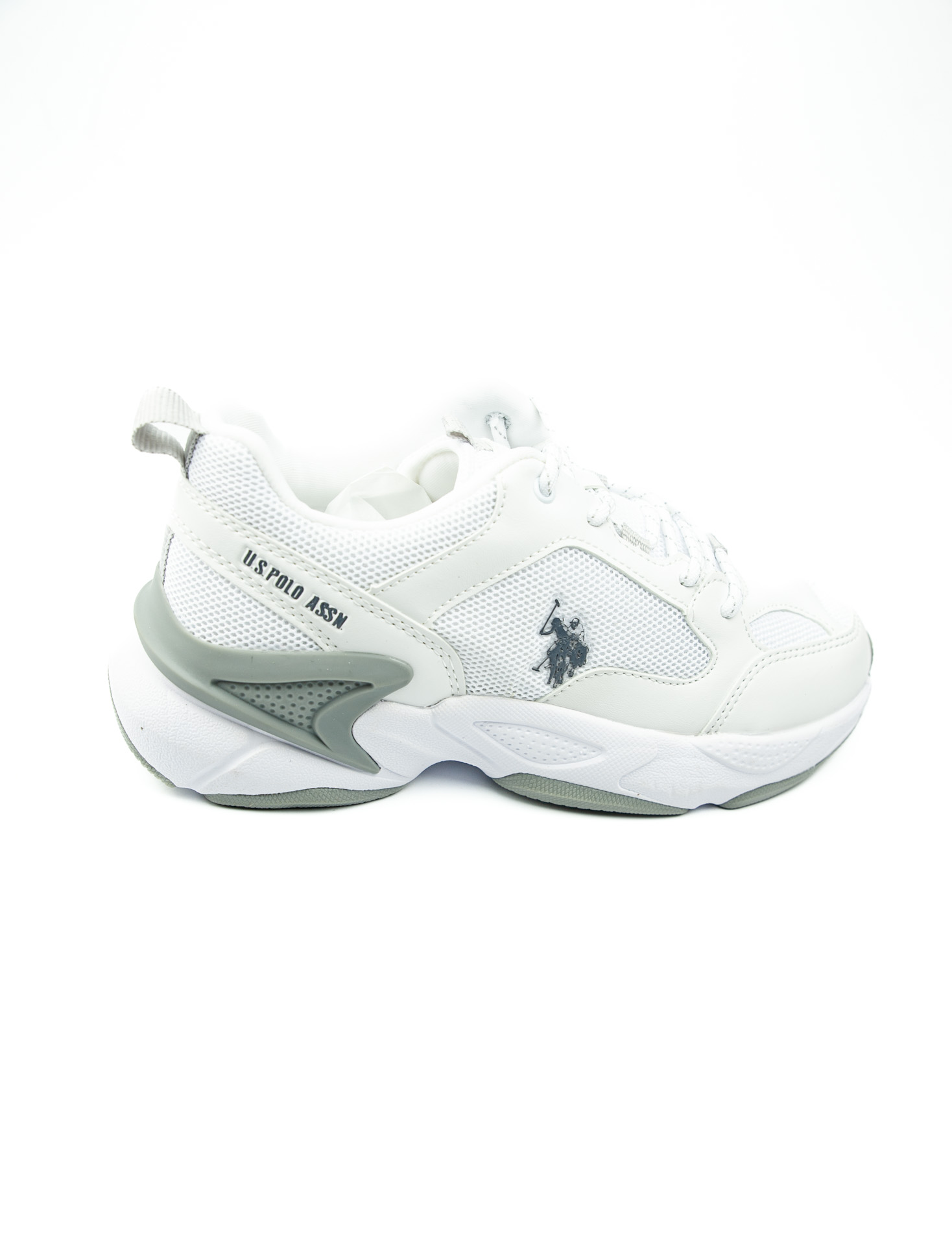 U.S. Polo Assn. MAYBE WMN 5FX Beyaz Kadın Sneaker - Görsel 2