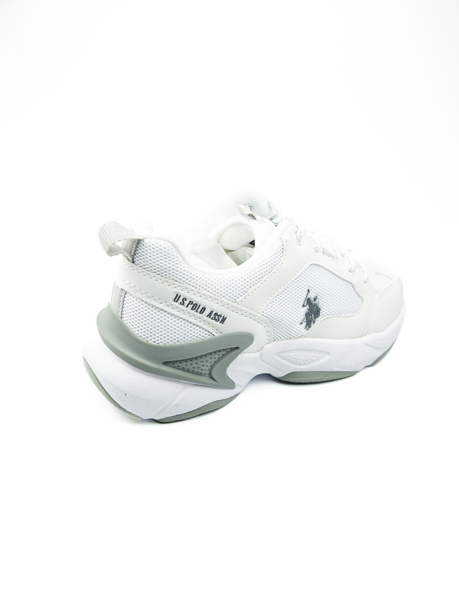 U.S. Polo Assn. MAYBE WMN 5FX Beyaz Kadın Sneaker - Görsel 4