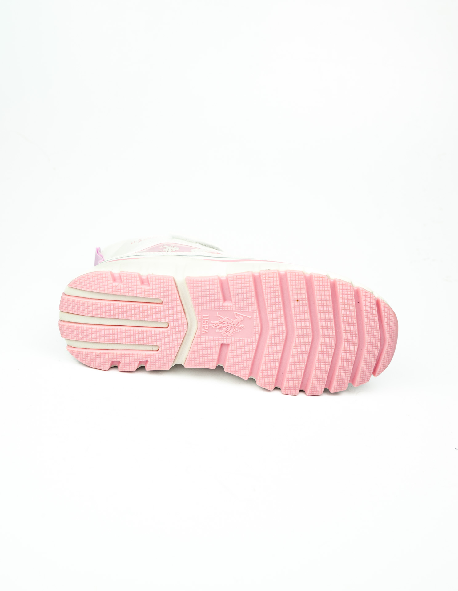 U.S. Polo Assn. KELTES JR 5PR Beyaz Kız Çocuk High Sneaker - Görsel 5
