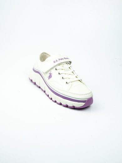 U.S. Polo Assn. KENTA JR 5PR Beyaz Kız Çocuk Sneaker