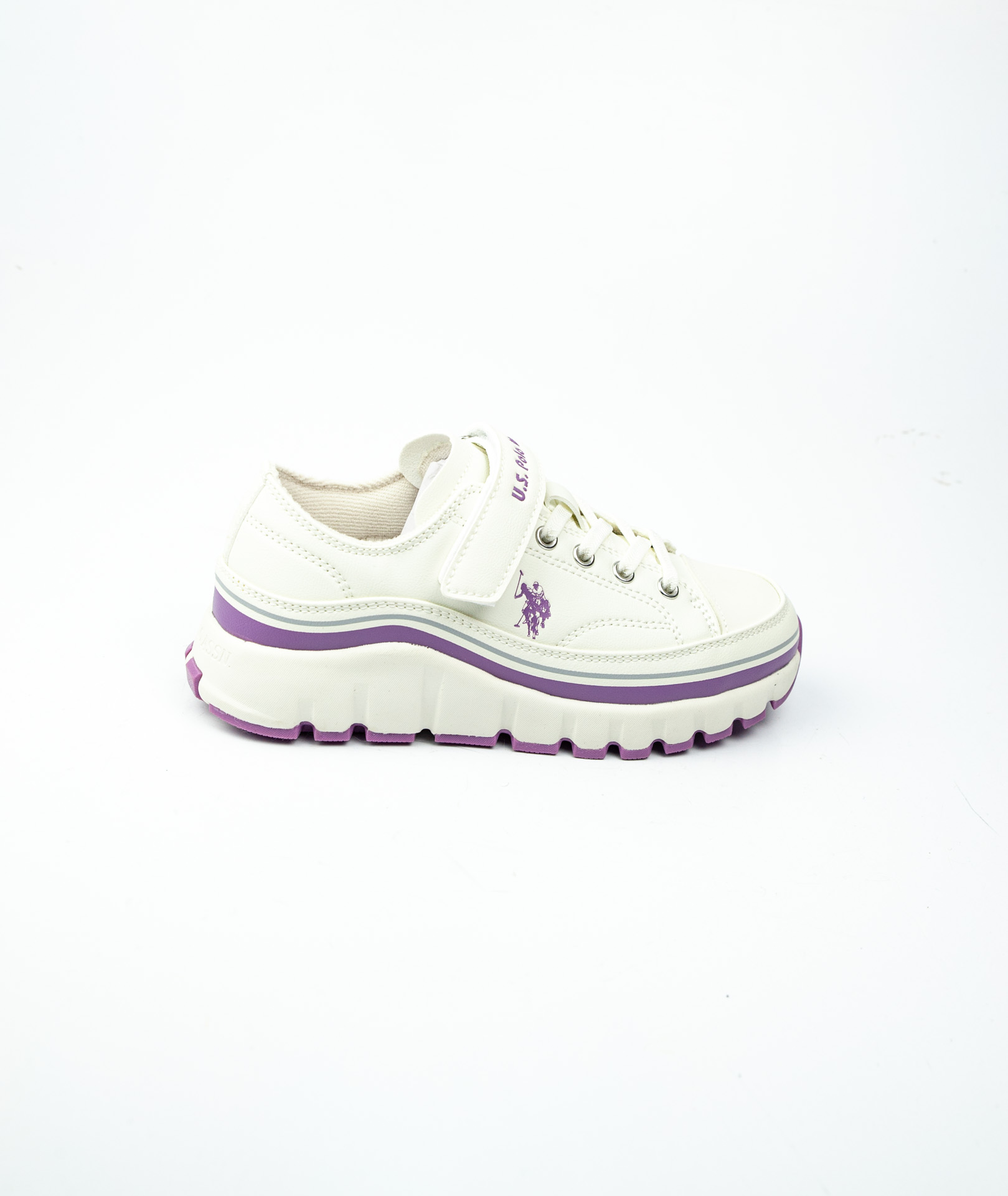 U.S. Polo Assn. KENTA JR 5PR Beyaz Kız Çocuk Sneaker - Görsel 2