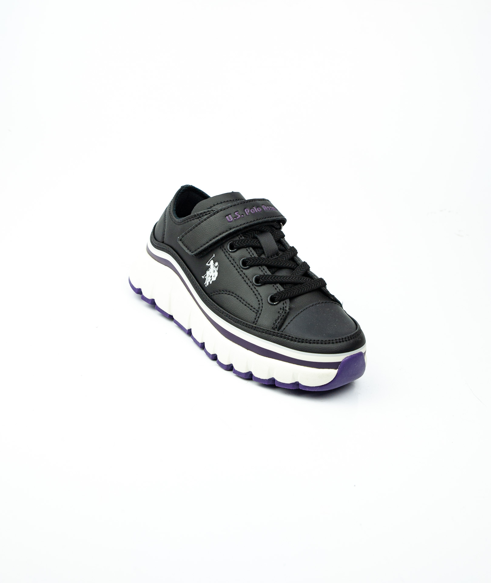 U.S. Polo Assn. KENTA JR 5PR Siyah Kız Çocuk Sneaker