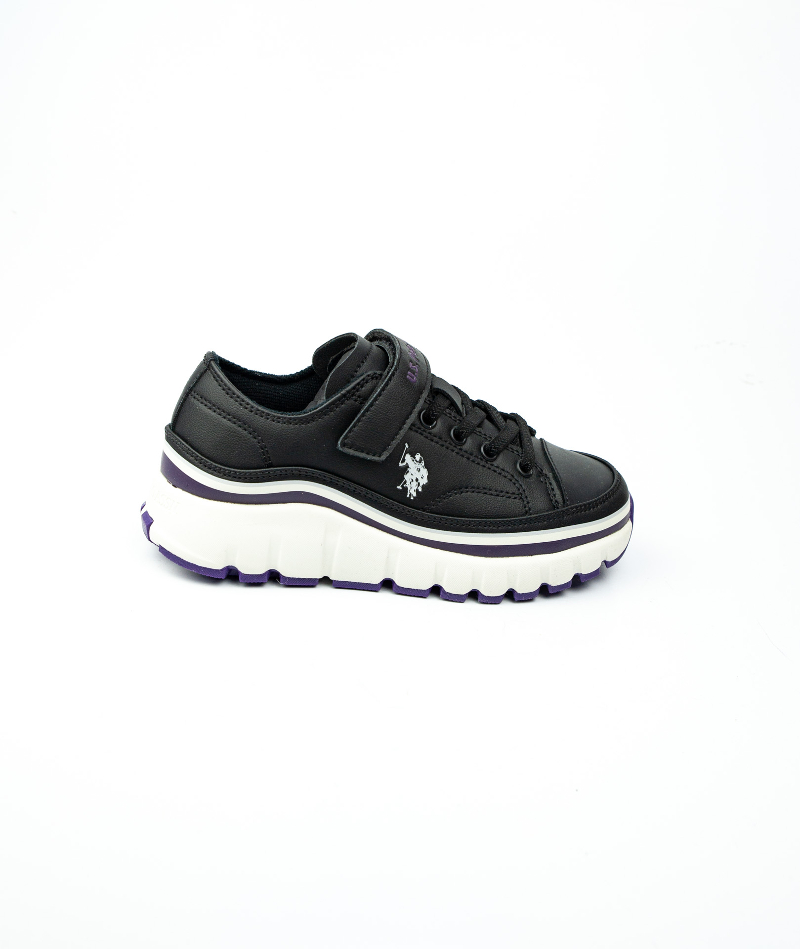U.S. Polo Assn. KENTA JR 5PR Siyah Kız Çocuk Sneaker - Görsel 2