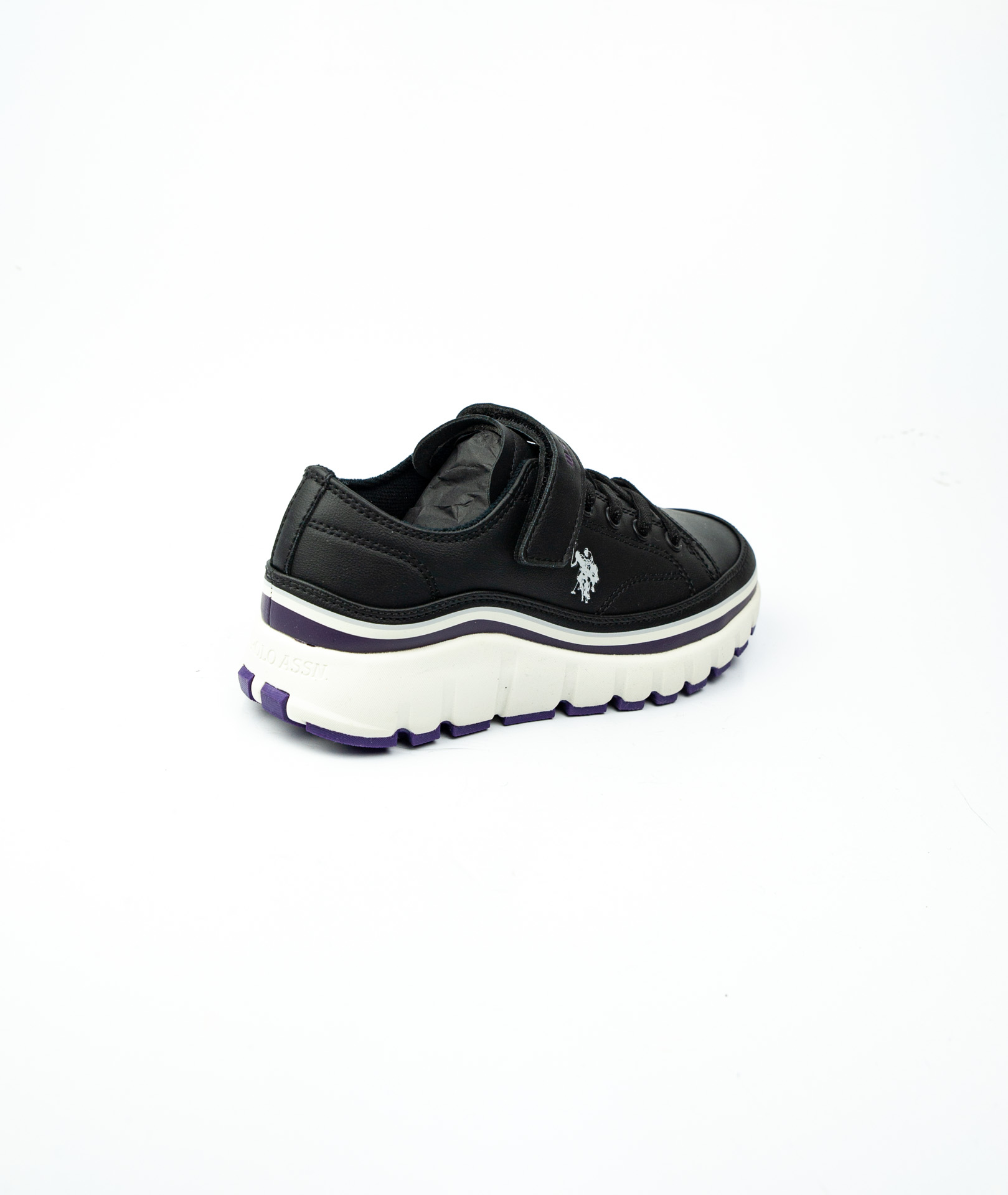 U.S. Polo Assn. KENTA JR 5PR Siyah Kız Çocuk Sneaker - Görsel 4