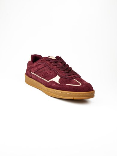 U.S. Polo Assn. VERA S 6FX Bordo Deri Kadın Sneaker